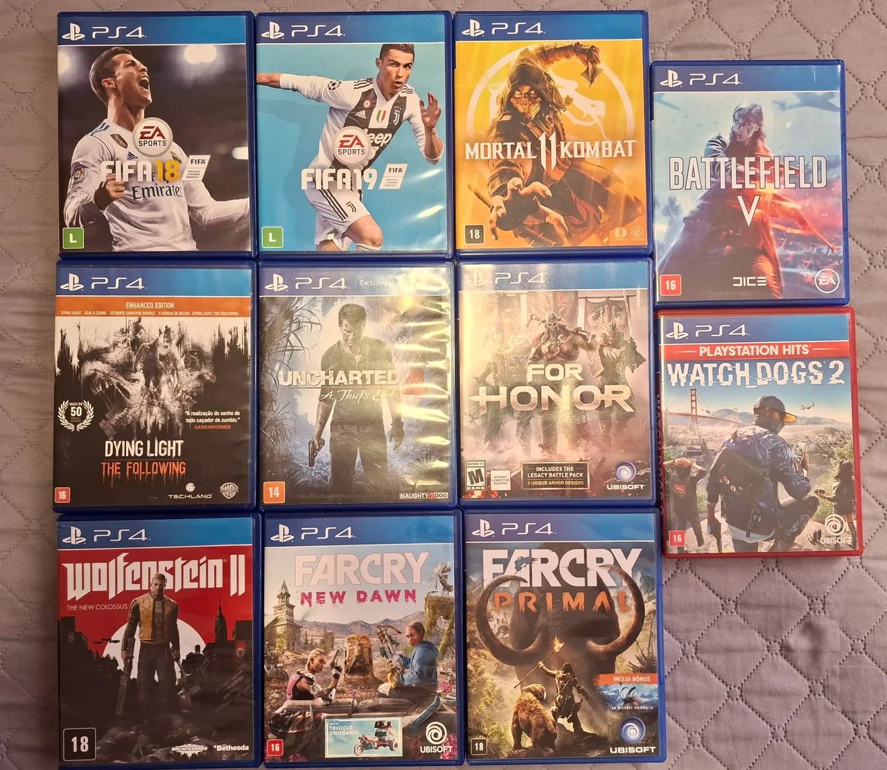 Jogos Ps4 diversos