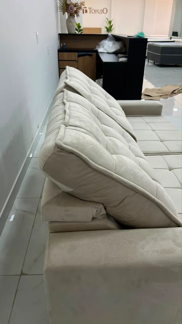 Sofá retrátil novo, preço de fábrica. - Foto 5