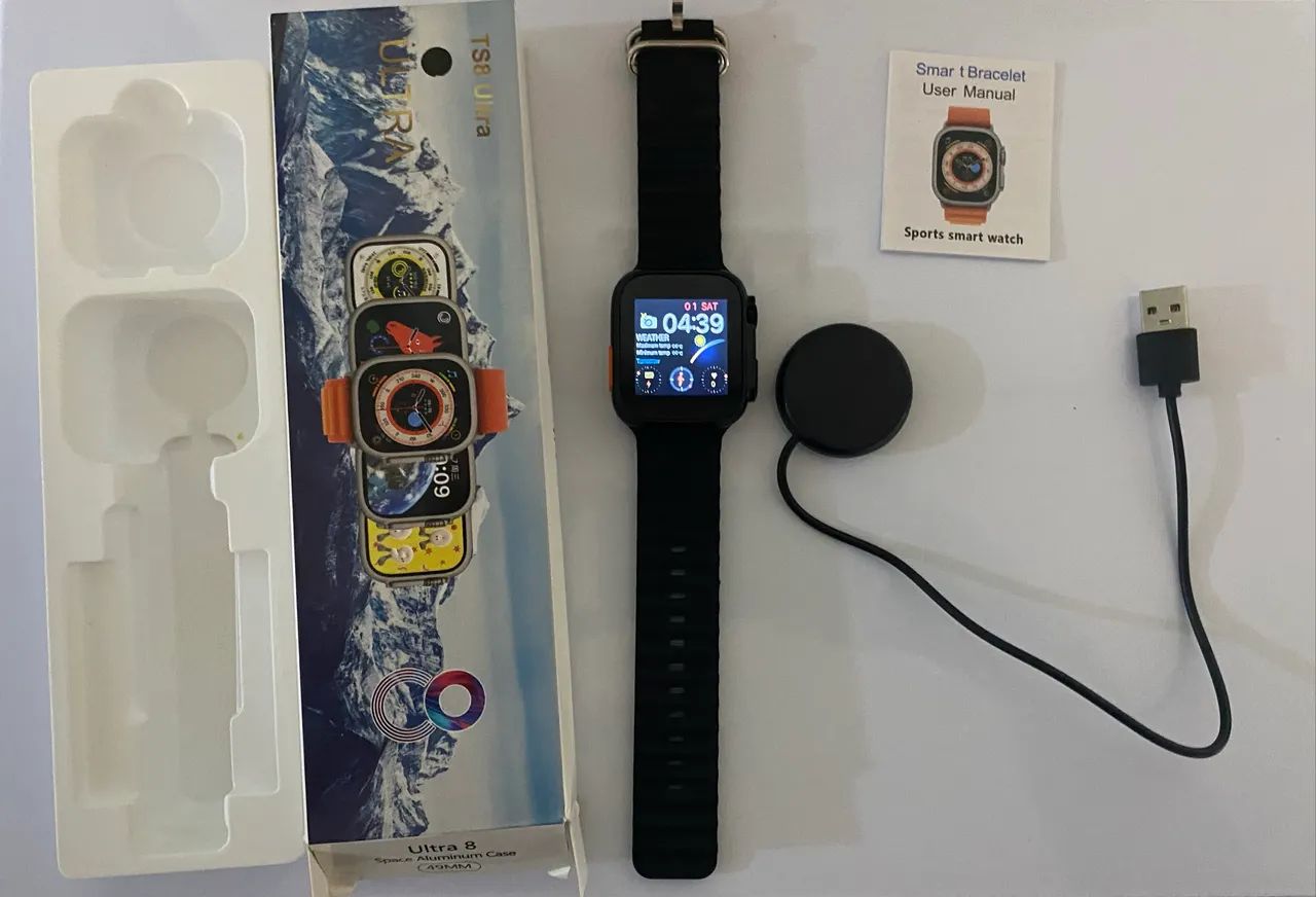 Relógio smartwatch TS8 Ultra - Foto 3