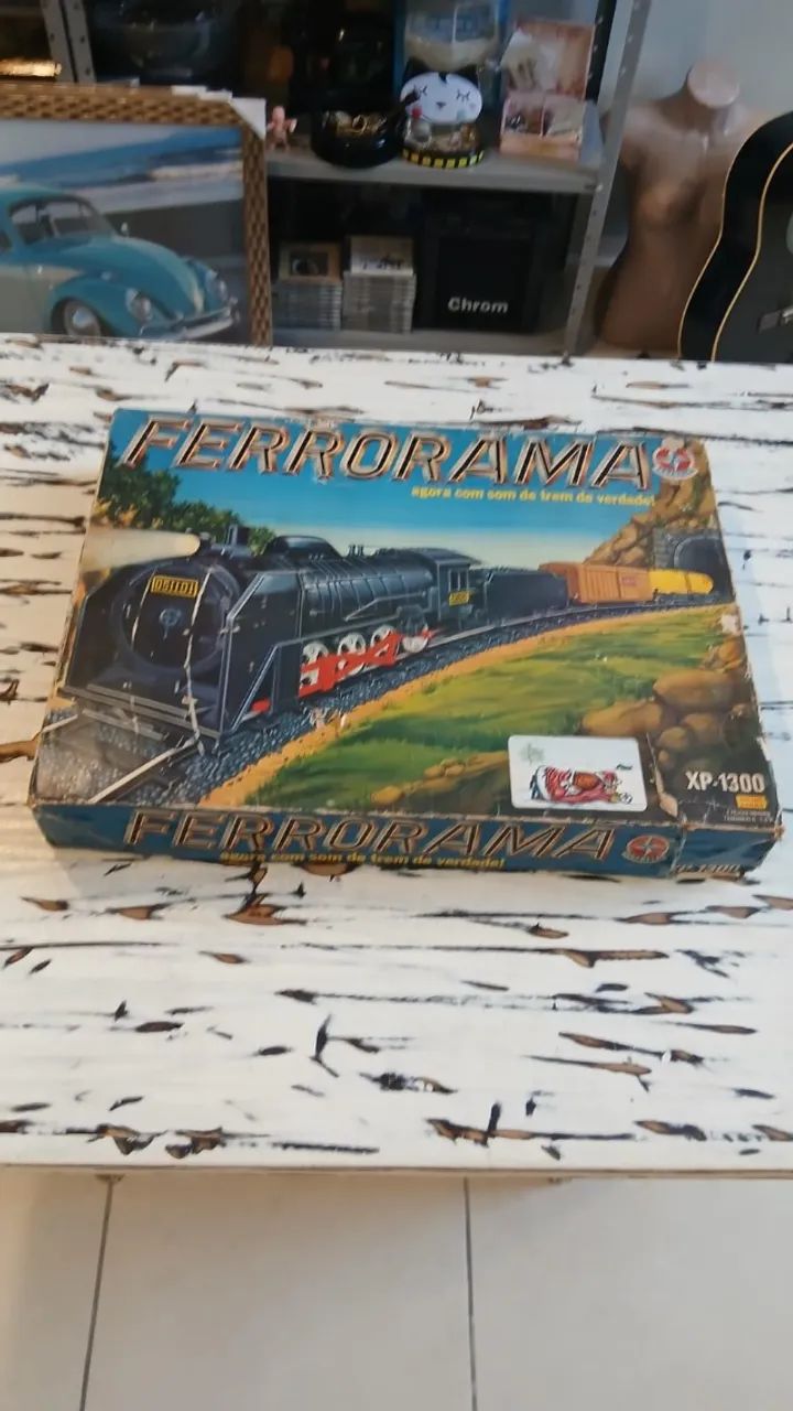 Ferrorama XP 1300 funcionando, na caixa com manual - Foto 2