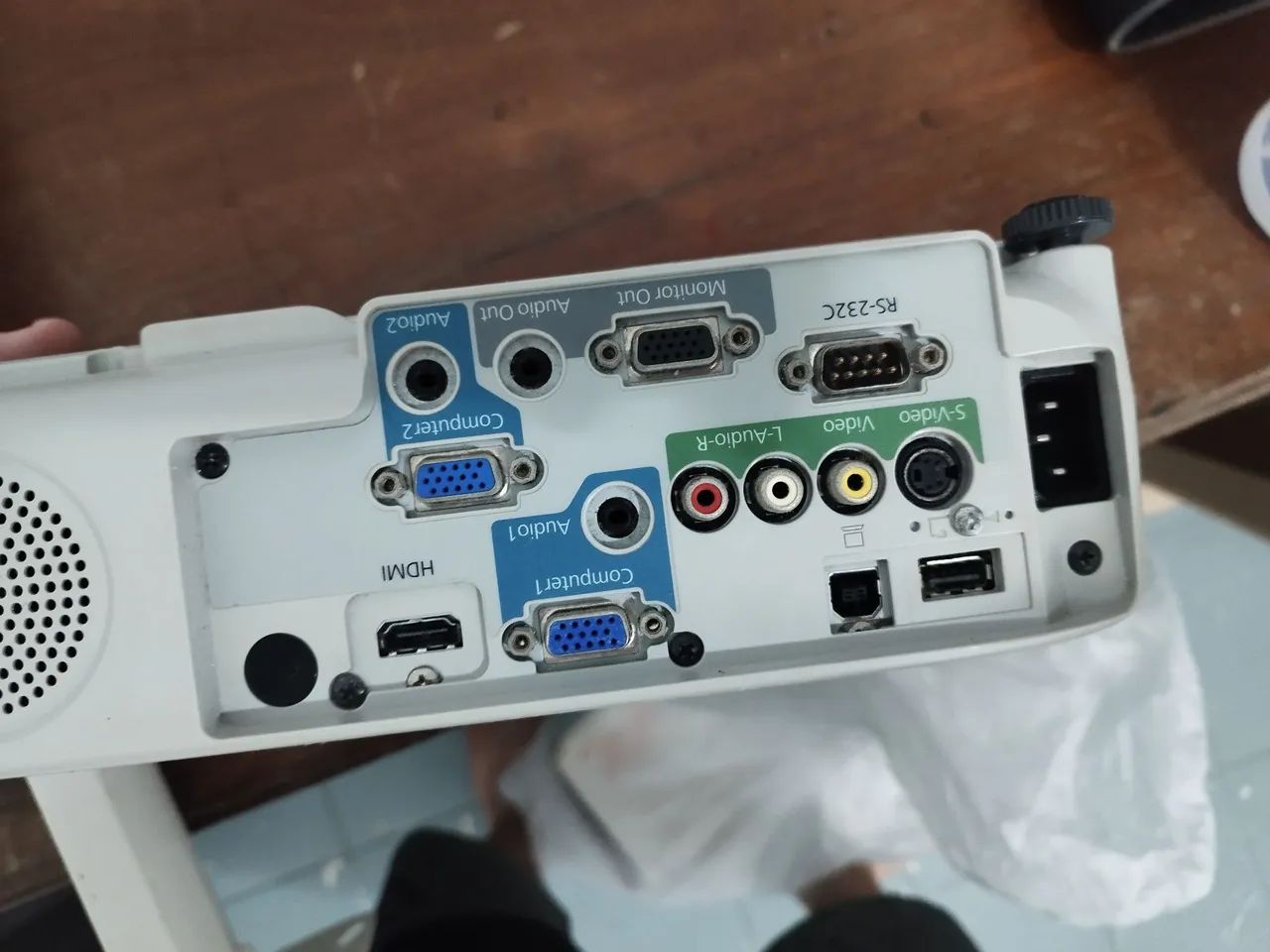 DATA SHOW EPSON COM SUPORTE E CONTROLE - Foto 2