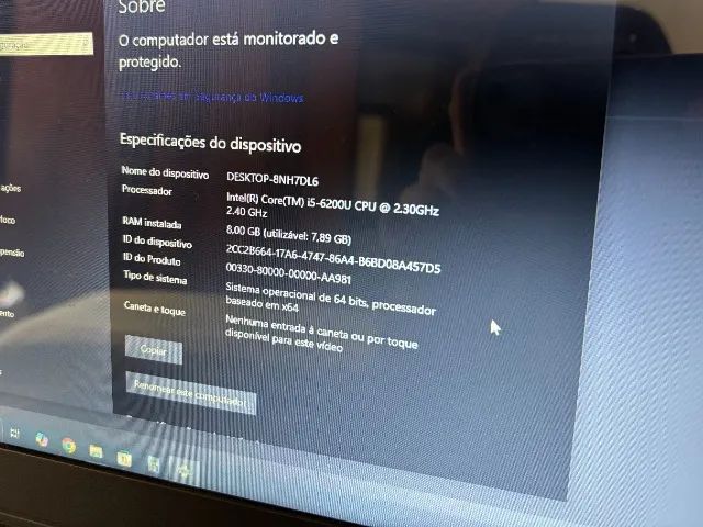 Notebook Positivo Intel Core i5 8gb Ram 128gb Ssd - Listra na Tela - Foto 3
