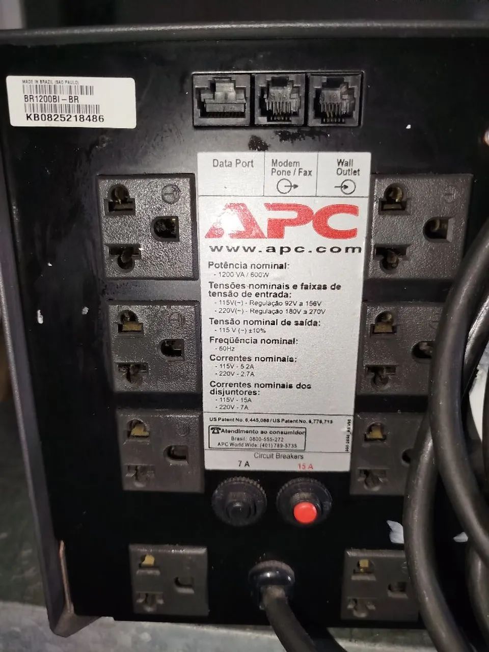Nobreak APC 1200VA usado  - Foto 2