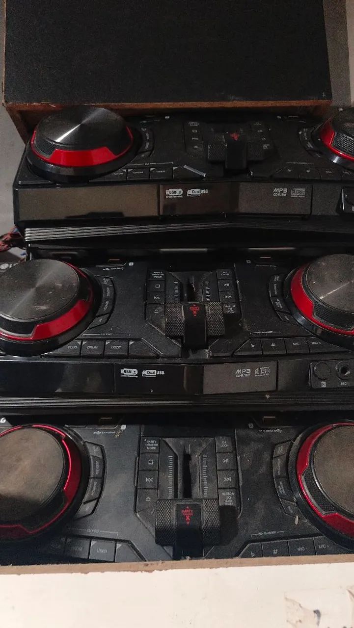 Peça do mini system cj87
