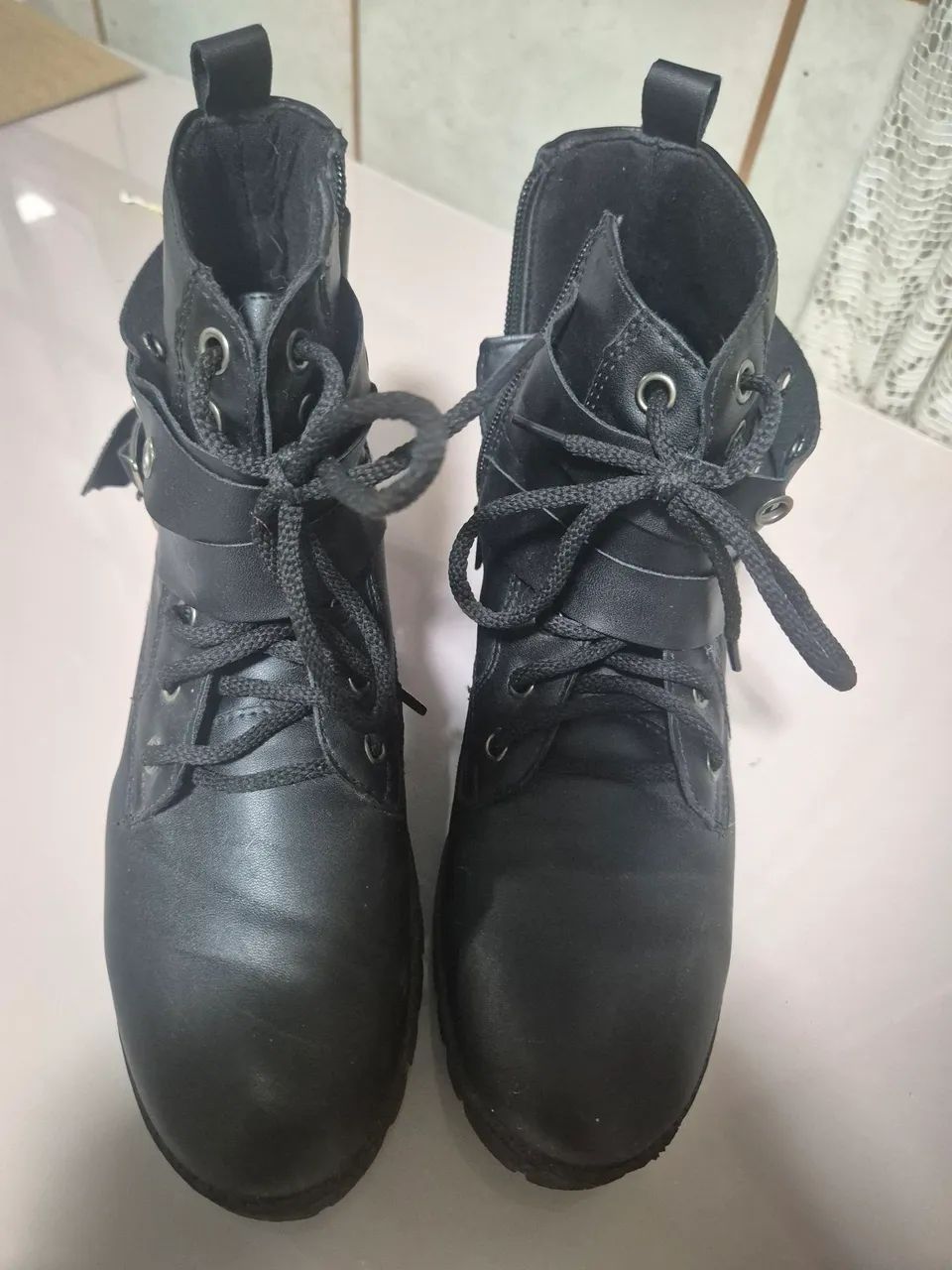 Bota couro - Foto 2