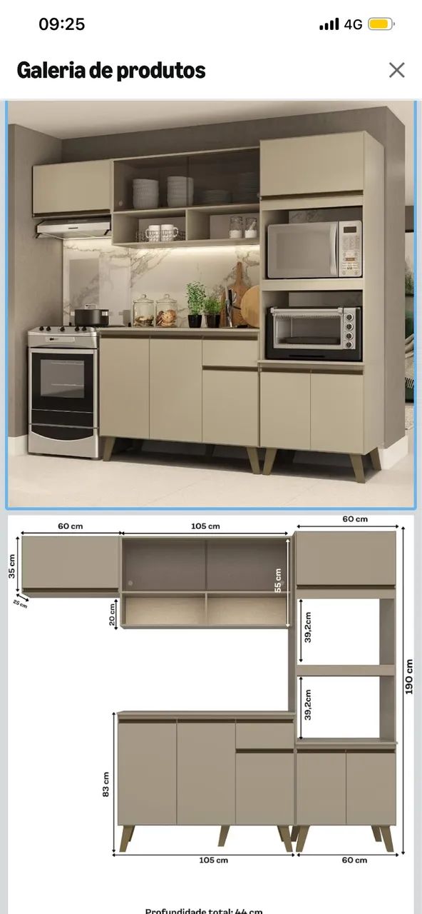 OPORTUNIDADE! ARMÁRIO MODULADO - Foto 3