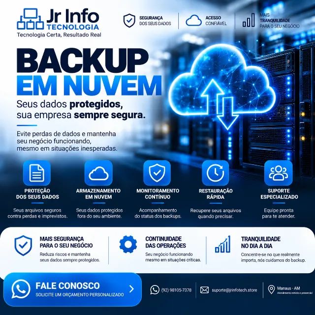 Backup em Nuvem para Empresas | Proteja Seus Arquivos