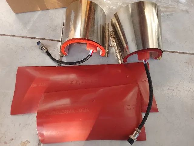 Prensa térmica para canecas 220/240v - Leia o anúncio - Foto 4