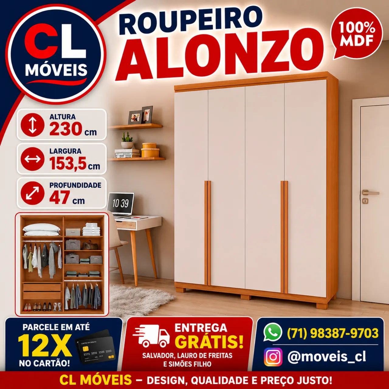 Roupeiro tcil 