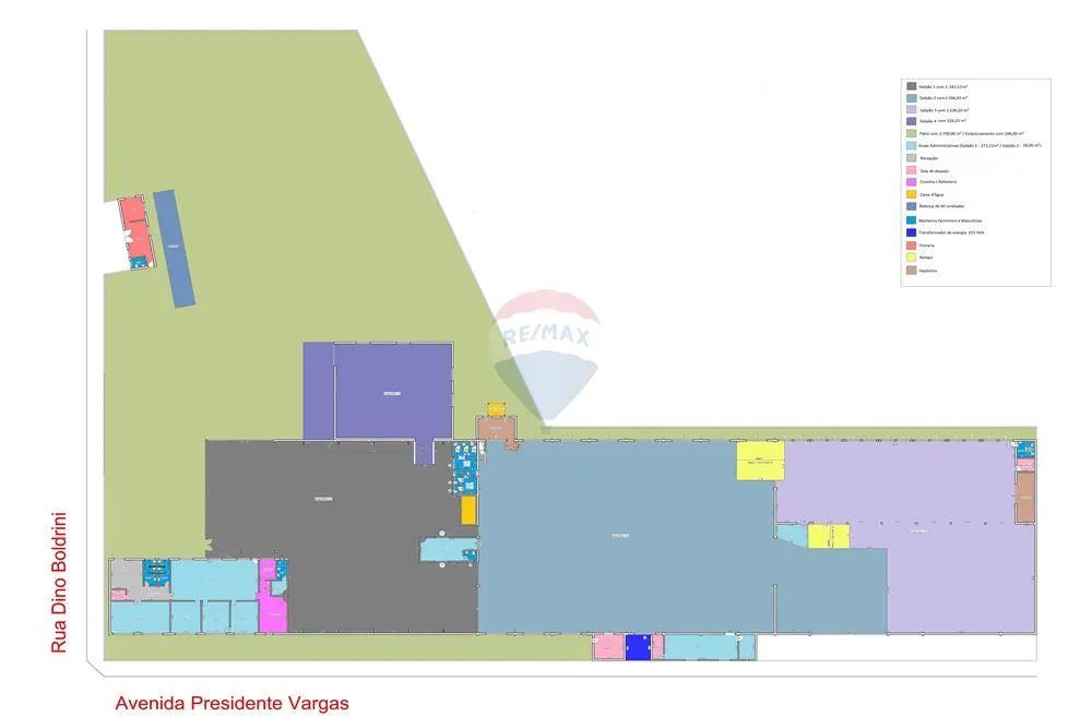 RP4 Galpão com área útil de 4.200m2 e 7.498m² de área total, na marginal da Washington Lui - Foto 3