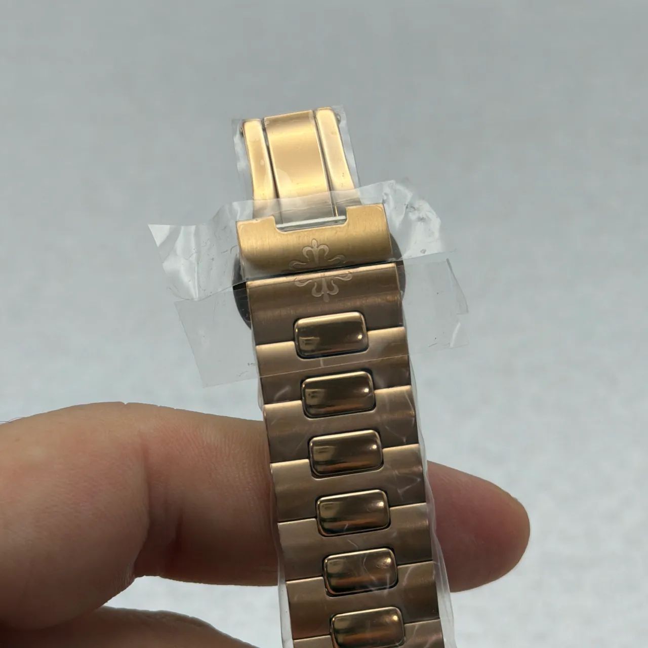 Patek Philippe Nautilus Rose Gold Preto Automático 40mm - Prem Top - Foto 4