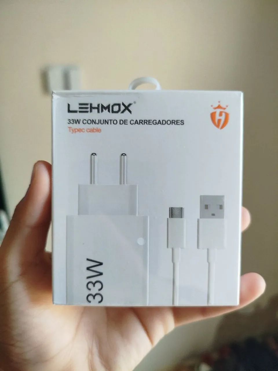 ? Carregador Turbo 33W USB-C | Carga Rápida | Novo | - Foto 4