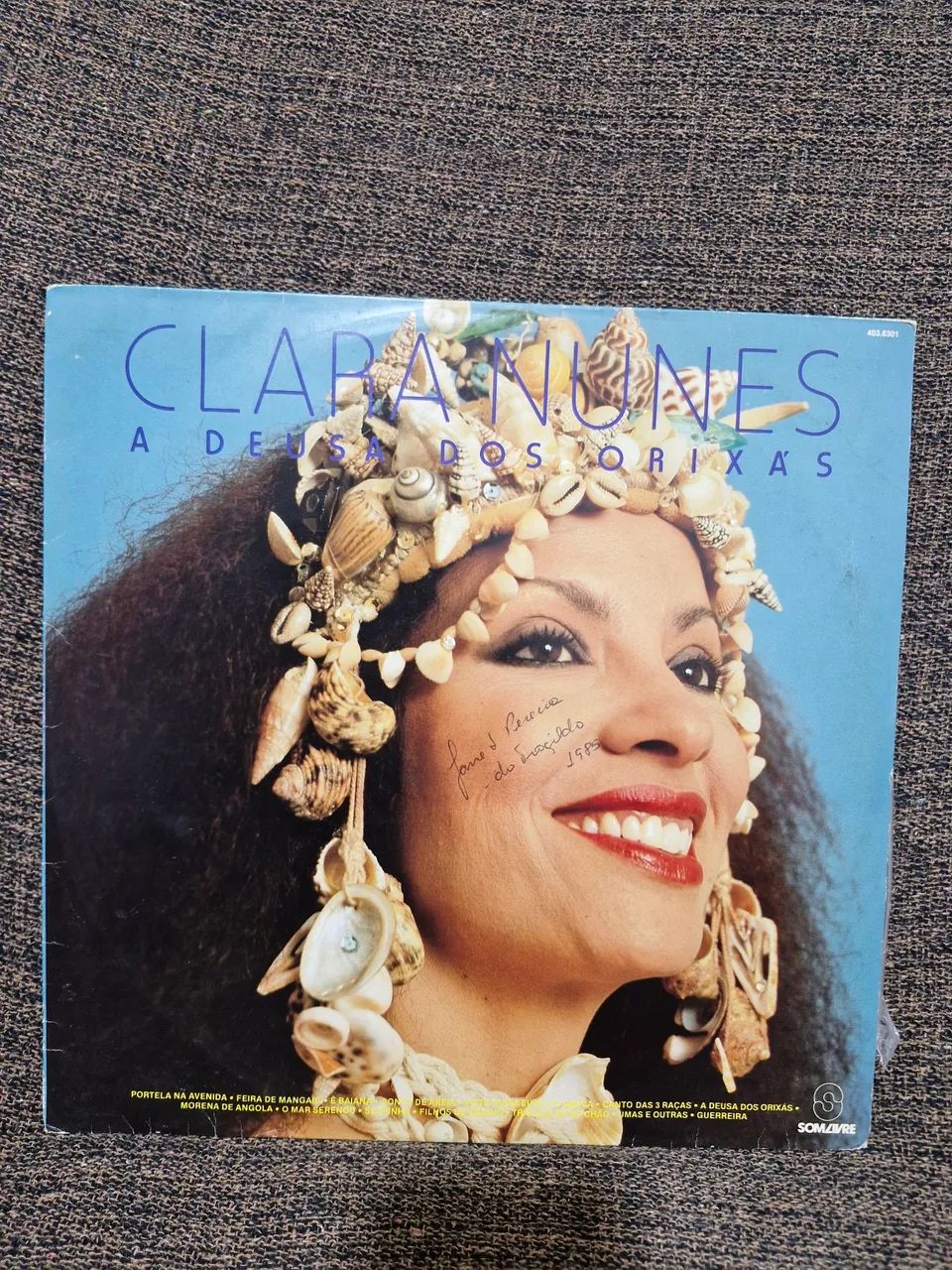 LP Clara Nunes  - A Deusa dos Orixas