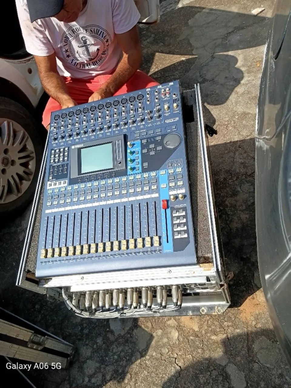 Mesa de som Yamaha 01v96 + case + 2 Adas - Foto 4