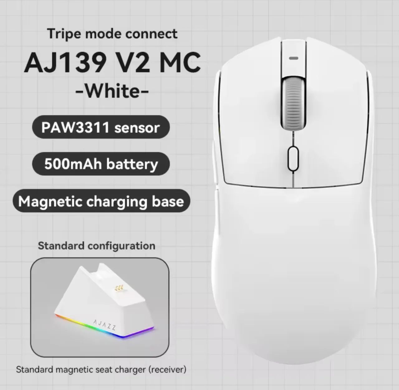 Mouse gamer Ajax aj139 v2 - Foto 2