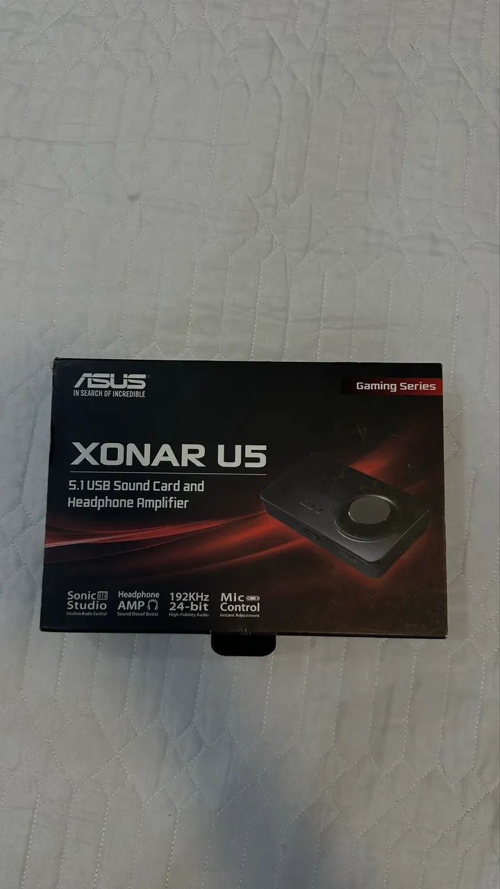 Placa de Som Asus Xonar U5