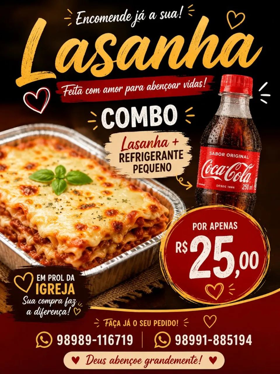 Fazemos entregas.