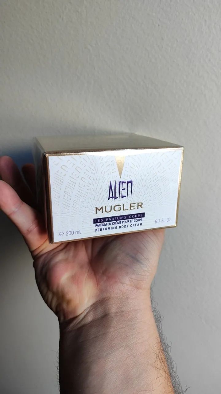 Creme corporal Alien Mugler Body Cream 200ml Original Lacrado Importado - Foto 4