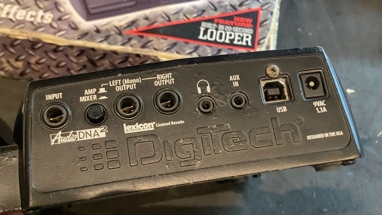 Pedaleira Digitech RP255 - Ótimas condições  - Foto 5