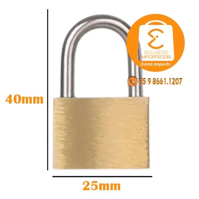 Cadeado 25mm Padlock PA-25 - Foto 3