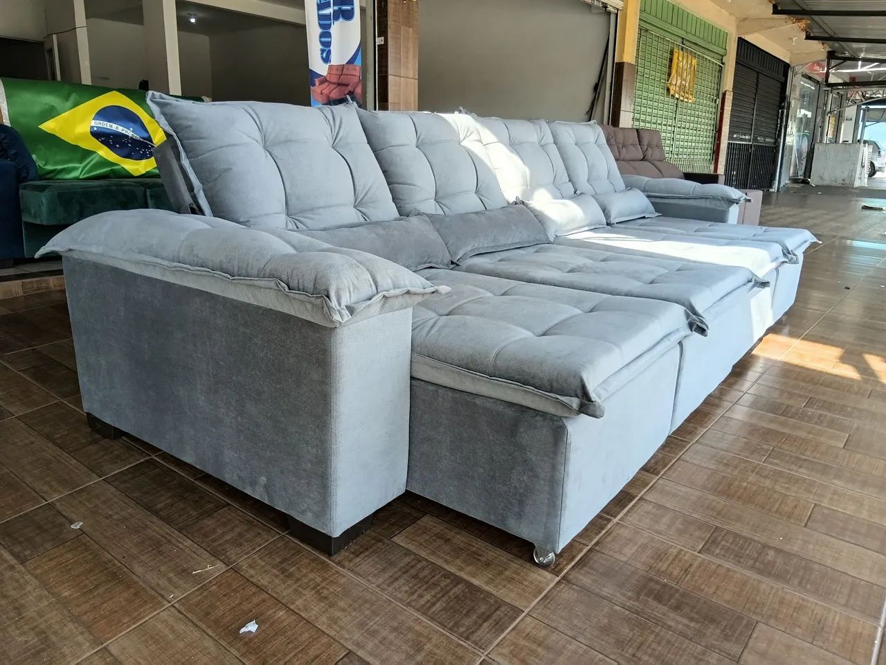 Sofa Retrátil e Reclinavel Pronto Entrega.  - Foto 5