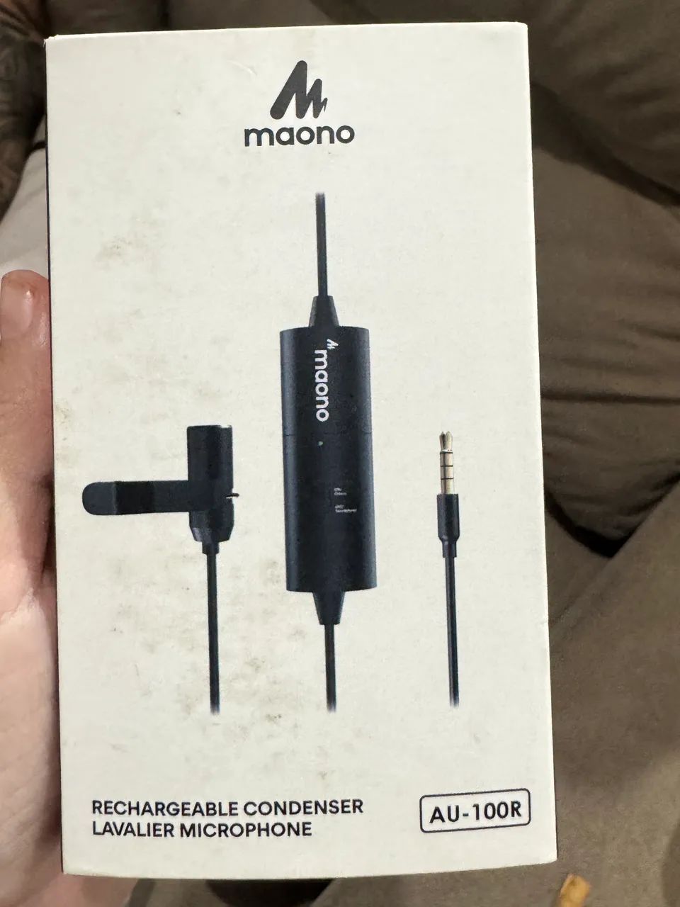 Microfone De Lapela Maono Au-100 - Condensador - Foto 2