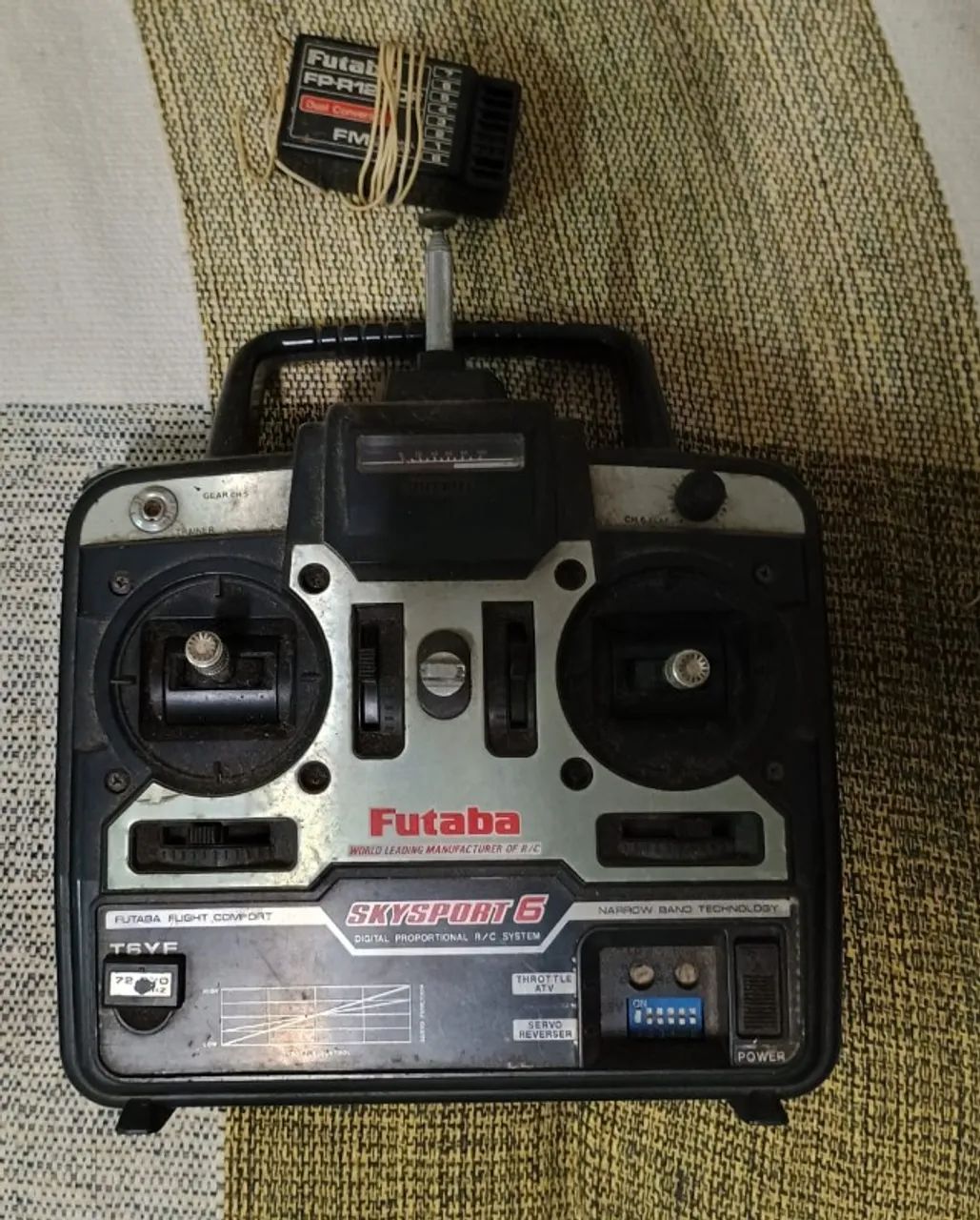 Rádio Aeromodelo (com receptor) - Foto 5