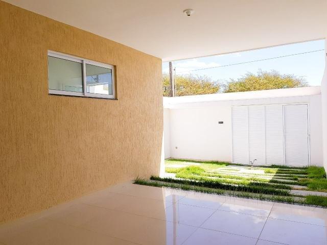 Casas planas no eusébio, 3 quartos 2 vagas shopping - Foto 8