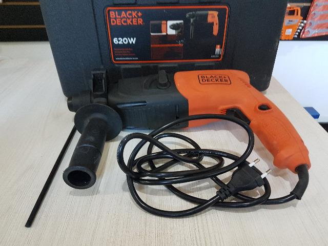 Martelete Perfurador SDS 620W KD620K-BR Black & Decker - 220v - Foto 3