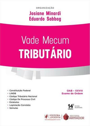 Vade mecum Tributário - Josiane Minardi/ Eduardo Sabbag - 14ª edição