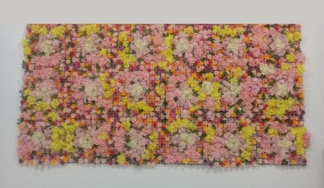Painel de Flores Artificial 3,00 x 1,50 metros