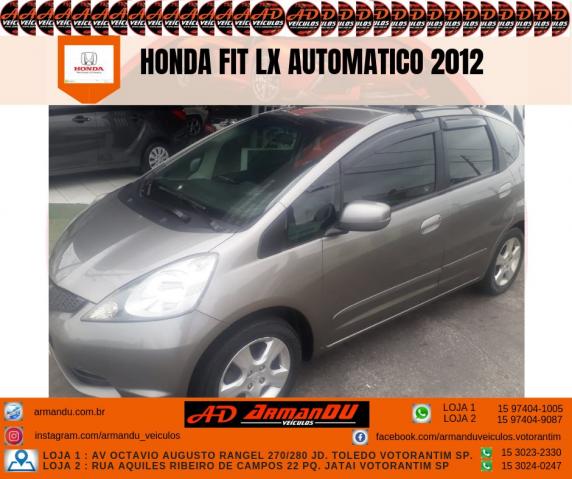 HONDA FIT 2011/2012 1.4 LX 16V FLEX 4P AUTOMÁTICO - Foto 3