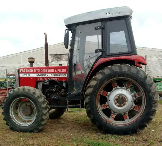 Trator agrícola Massey ferguson 275 (cabinado) - Foto 4