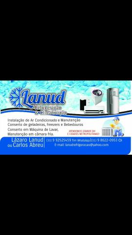 Serviços de refrigeração climatização