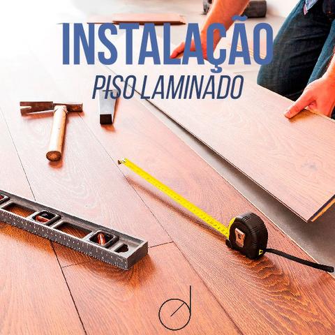 Piso laminado instalado