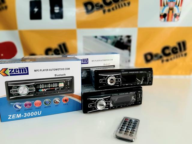 Carro de som automotivo com bluetooth e controle remoto