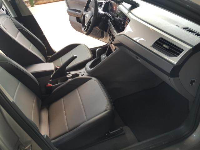 Vw virtus 1.0 higline tsi 200 2018/2019 prata completo - Foto 9
