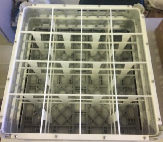 Gaveta (Rack)para copos altura interna :21 cm x 16 copos.Marca Hobart.Novo