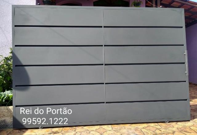 Portão Garagem Pronta Entrega - Direto fabrica toda bh e região