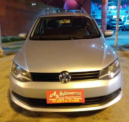 Gol G6 1.0 Mi Seleção 8v Flex 4P Manual 2014/2015 Prata. Oferta Imperdível! - Foto 3