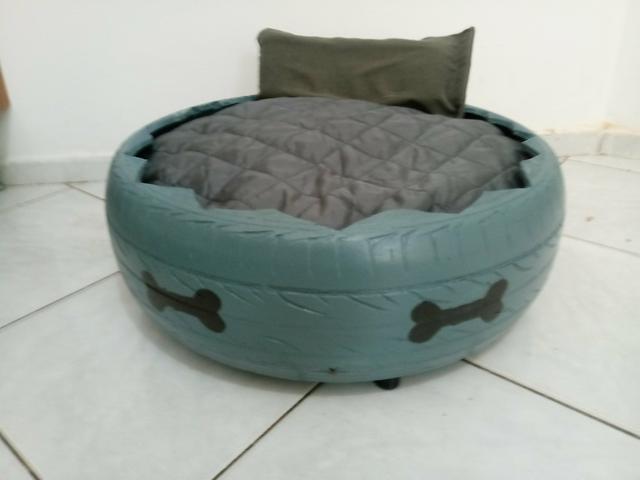 Cama de pneu pet - entrega gratuita Sorocaba - Foto 2
