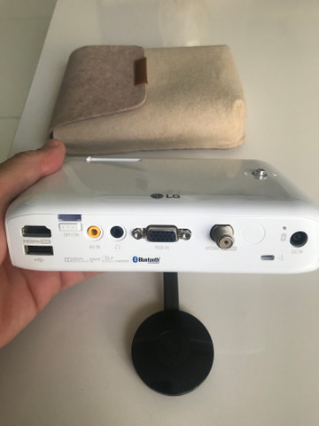 Projetor LG NOVO + Chromecast