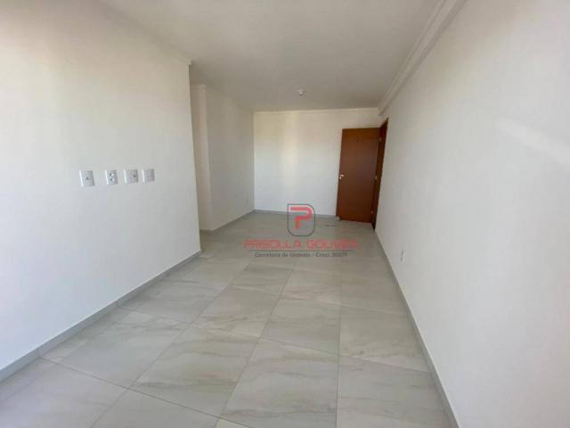 Apartamento novo, 2 quartos, andar alto, varanda gourmet e 2 vagas de garagem - Foto 12