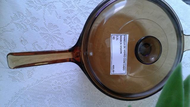 Pa nela de vidro 2,5 L - Foto 2