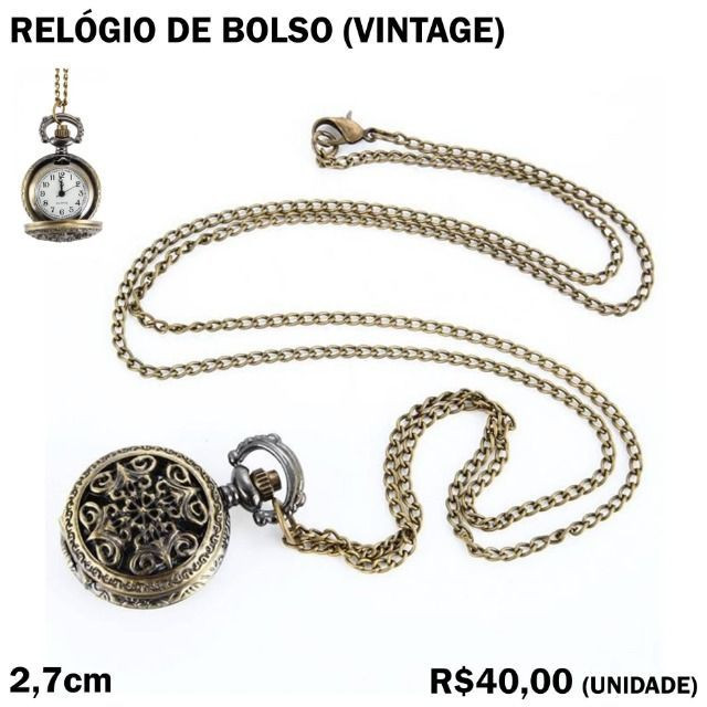 Relógio de Bolso - Vintage