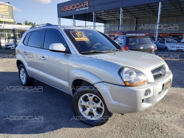 HYUNDAI TUCSON 2.0 GLS FLEX 4P AUT  FLEX  2014/2015 PRATA 98846 KM