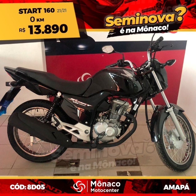 HONDA CG START 160 21/21- SEMINOVOS MÔNACO