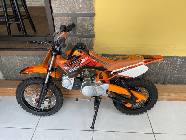 Mini Moto De Trilha 125cc Usada