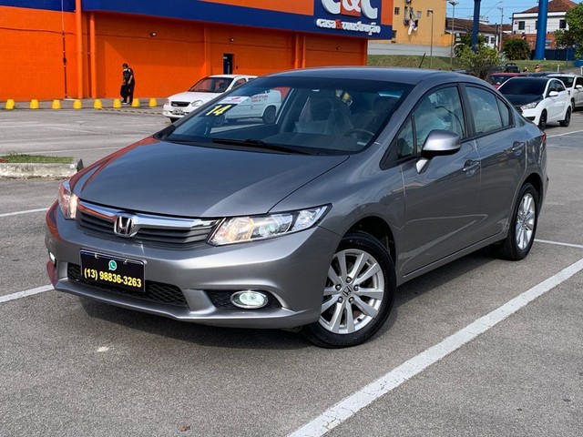 HONDA CIVIC LXS 1.8 2014 .COMPLETO.   NOVA GERAÇÃO 