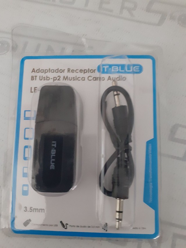 Receptor Bluetooth portátil. Novo. - Foto 2